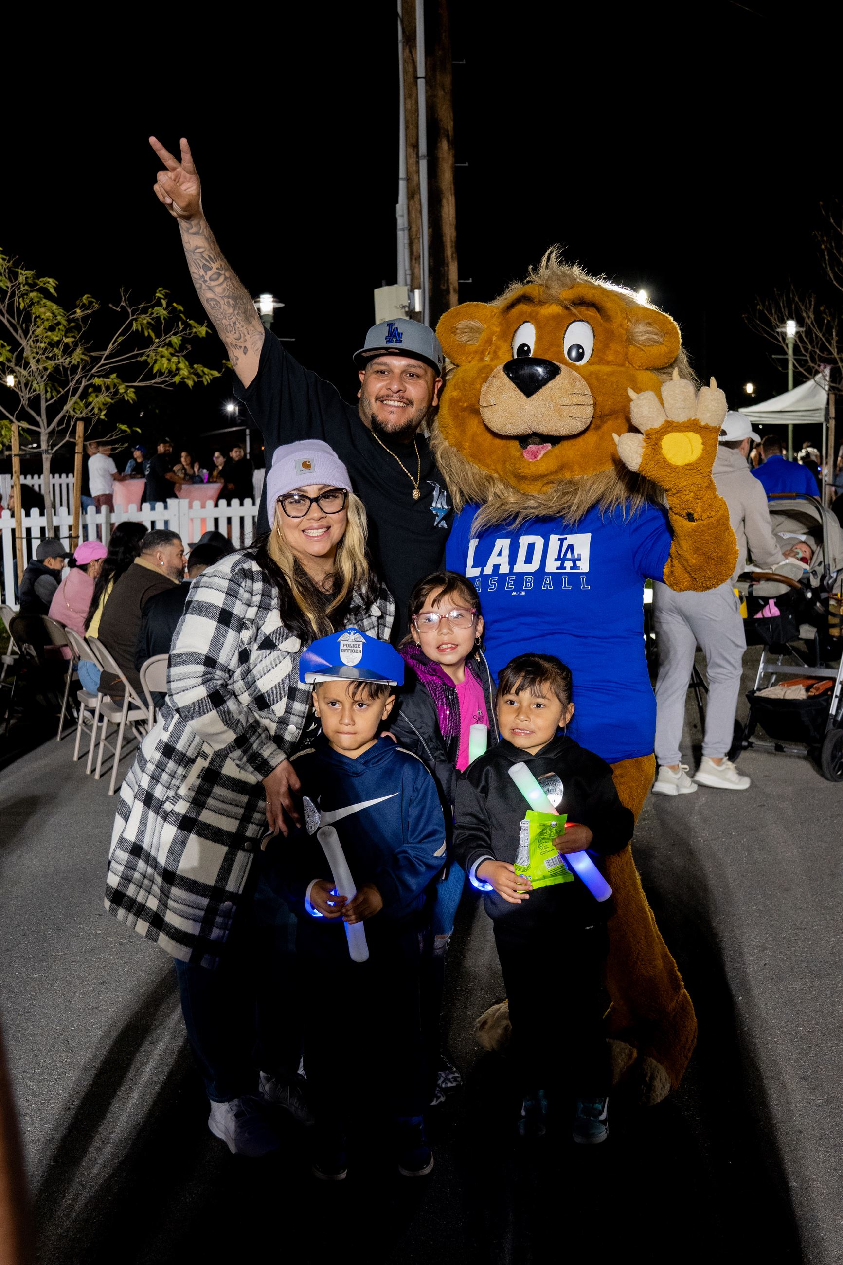 Lucky the Lion and friends