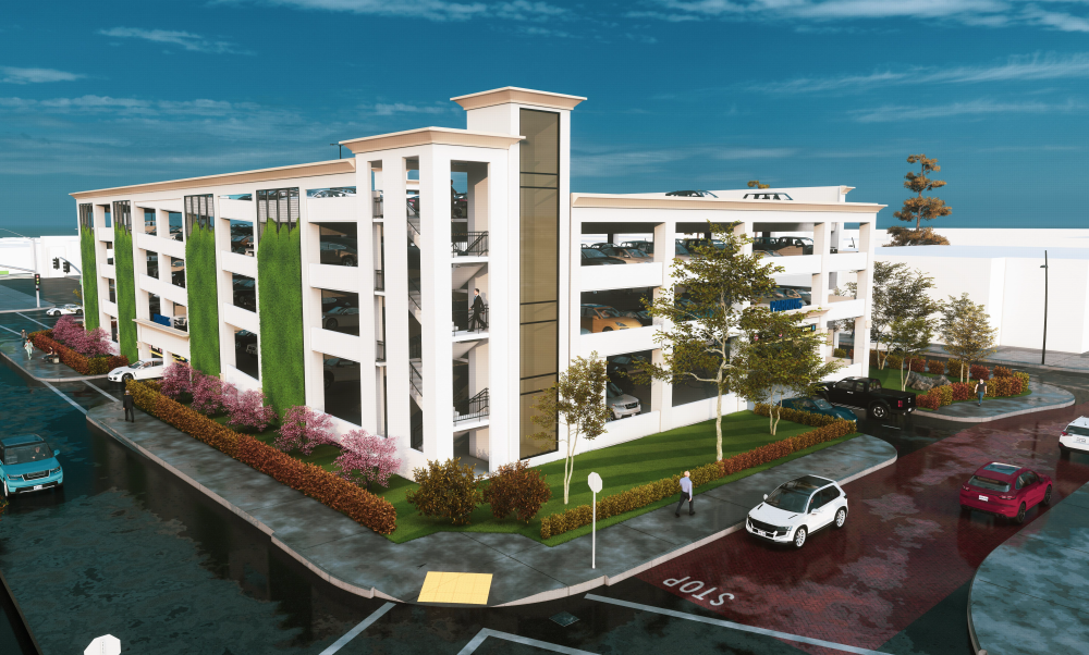 Conceptual Site Plan and Renderings DTPS-1