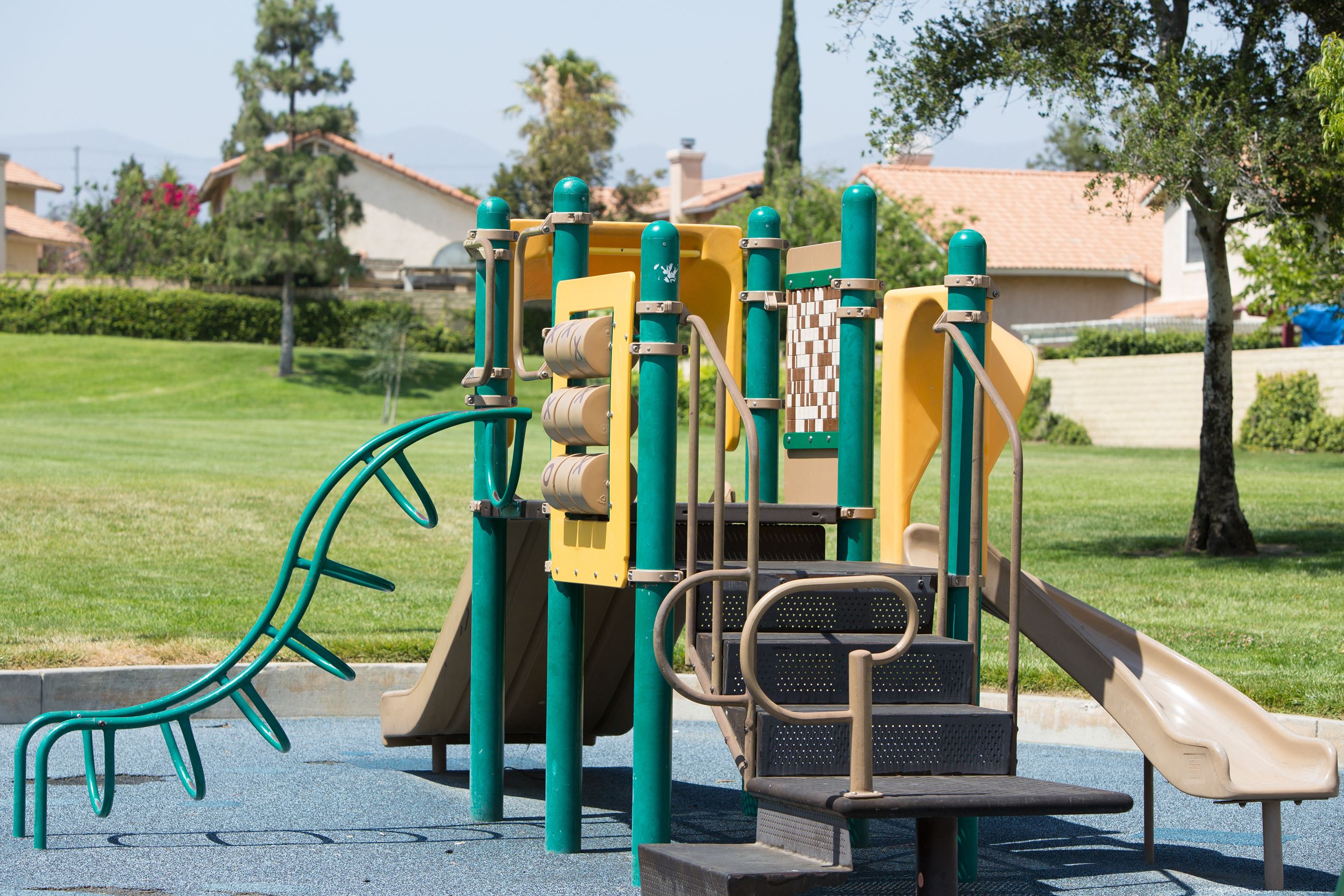 Photo of play structure at Cambria park