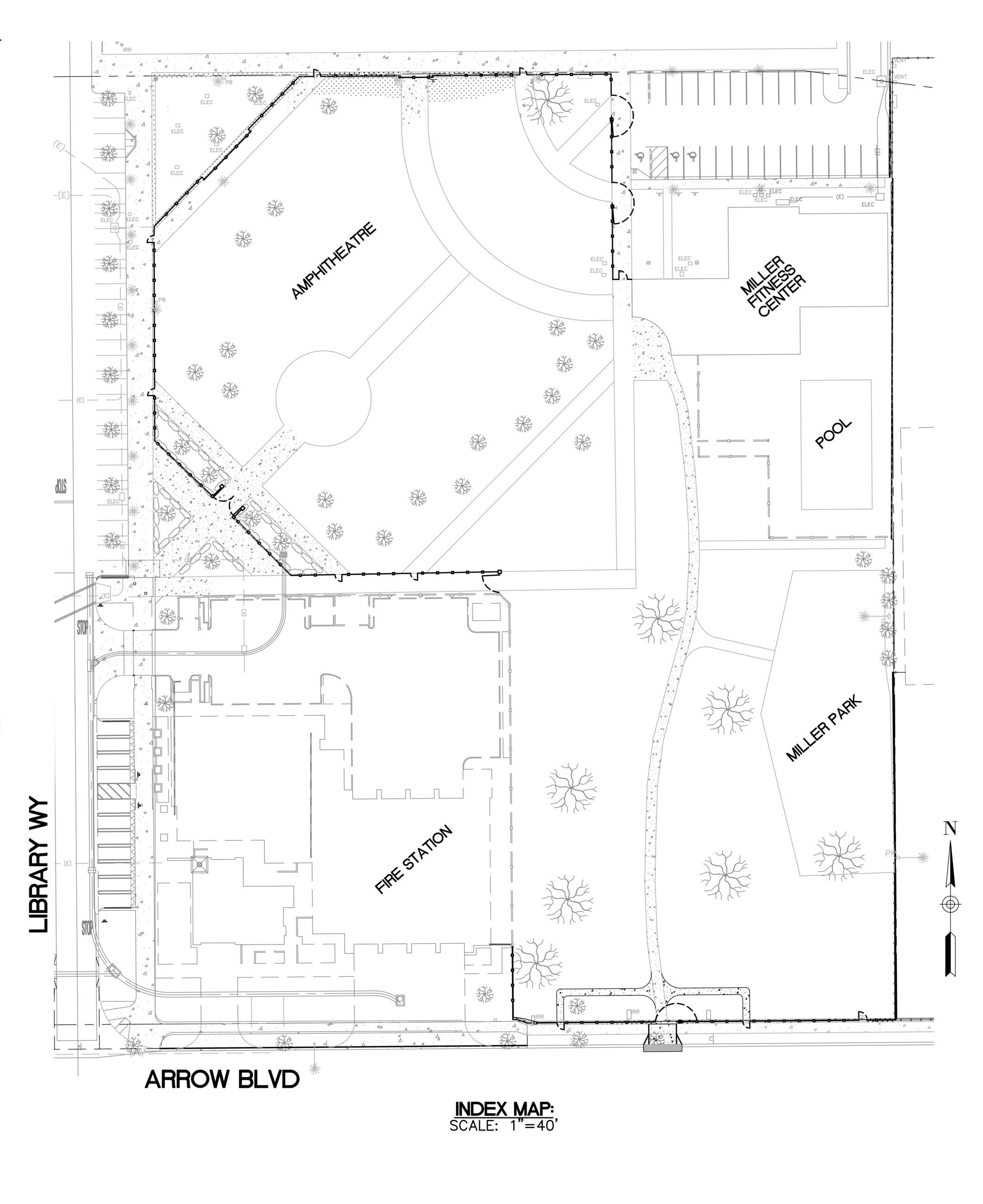 Miller Park Fencing Plan Set (BID SET)-1